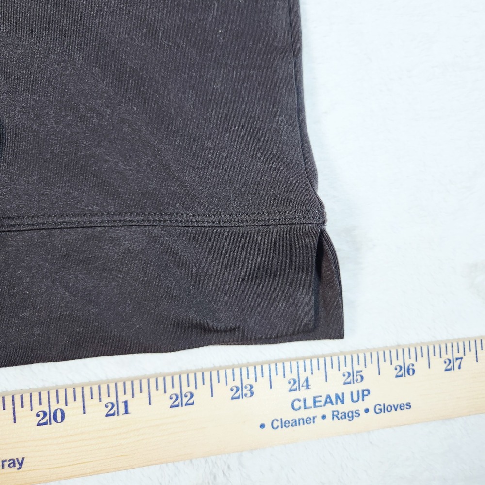 Fabletics Cropped Hoodie Women Size M Black Pullover Pockets Activewear Stretchy - Picture 8 of 10